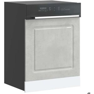 vidaXL Dishwasher Panel Kalmar Concrete Grey - Dishwasher Panel vidaXL Dishwasher Panel Kalmar Concrete Grey - Dishwasher Panel
