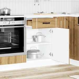 vidaXL Kitchen Base Cabinet Lucca - Durable Wooden Storage vidaXL Kitchen Base Cabinet Lucca - Durable Wooden Storage