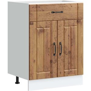 vidaXL Kitchen Base Cabinet Lucca - Storage & Durable Material vidaXL Kitchen Base Cabinet Lucca - Storage & Durable Material