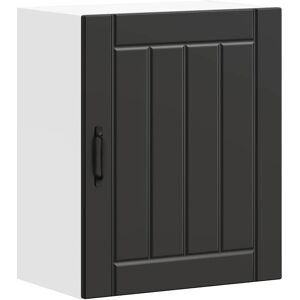 VIDAXL Wall Cabinet - Black - 50x31x60 cm - Lucca Type VIDAXL Wall Cabinet - Black - 50x31x60 cm - Lucca Type