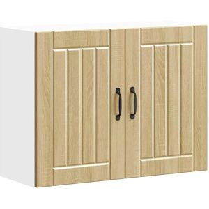 vidaXL Wall Cabinet Lucca Sonoma Oak - Space-saving Kitchen Storage vidaXL Wall Cabinet Lucca Sonoma Oak - Space-saving Kitchen Storage