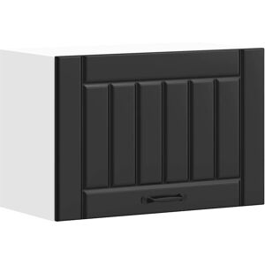 vidaXL Lucca Wall Cabinet - Black - Kitchen Storage vidaXL Lucca Wall Cabinet - Black - Kitchen Storage