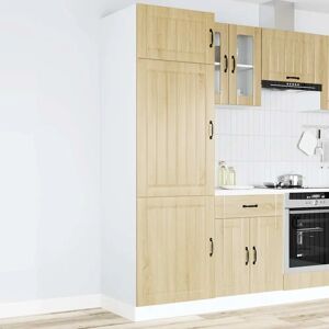 VidaXL Kitchen Cupboard Lucca Sonoma Oak - Storage, Adjustable Feet - Kitchen Furniture VidaXL Kitchen Cupboard Lucca Sonoma Oak - Storage, Adjustable Feet - Kitchen Furniture