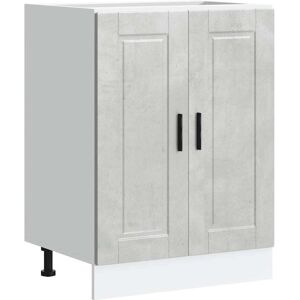 vidaXL Porto Concrete Grey Kitchen Base Cabinet vidaXL Porto Concrete Grey Kitchen Base Cabinet