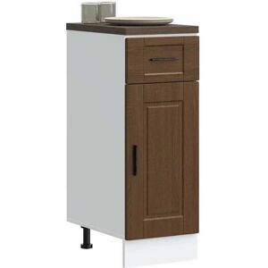 vidaXL Kitchen Base Cabinet Porto Brown Oak - Kitchen Base Cabinet vidaXL Kitchen Base Cabinet Porto Brown Oak - Kitchen Base Cabinet