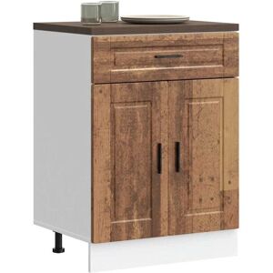 vidaXL Old Wood Kitchen Base Cabinet - Storage & Durable vidaXL Old Wood Kitchen Base Cabinet - Storage & Durable