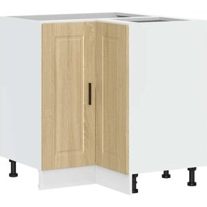 vidaXL Kitchen Corner Base Cabinet Porto Sonoma Oak - Kitchen Corner Base Cabinet vidaXL Kitchen Corner Base Cabinet Porto Sonoma Oak - Kitchen Corner Base Cabinet