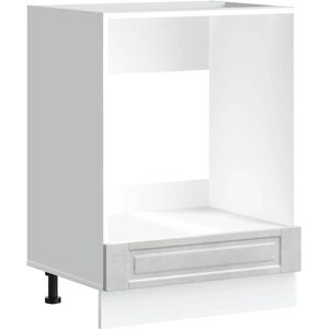 VidaXL Oven Cabinet Porto Concrete Grey Engineered Wood - Oven Cabinet VidaXL Oven Cabinet Porto Concrete Grey Engineered Wood - Oven Cabinet