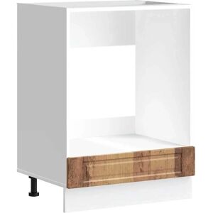 vidaXL Ovnskab Porto Gammelt Træ - Ovnskab vidaXL Ovnskab Porto Gammelt Træ - Ovnskab