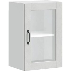 vidaXL Kitchen Wall Cabinet Porto Concrete Grey - Wall Cabinet - Kitchen Storage vidaXL Kitchen Wall Cabinet Porto Concrete Grey - Wall Cabinet - Kitchen Storage