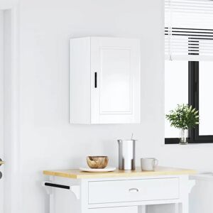 VidaXL White Porto Wall Kitchen Cabinet - Space-saving Durable Storage VidaXL White Porto Wall Kitchen Cabinet - Space-saving Durable Storage