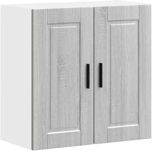 vidaXL Kitchen Wall Cabinet Porto Grey Sonoma Engineered Wood - Wall Cabinet vidaXL Kitchen Wall Cabinet Porto Grey Sonoma Engineered Wood - Wall Cabinet