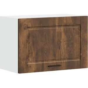 vidaXL Porto Smoked Oak Wall Cabinet - Kitchen Storage vidaXL Porto Smoked Oak Wall Cabinet - Kitchen Storage