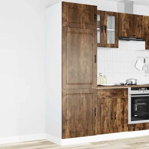 vidaXL Credenza da cucina - Porto Rovere Fumé Armadio di Stoccaggio vidaXL Credenza da cucina - Porto Rovere Fumé Armadio di Stoccaggio