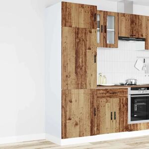 vidaXL Kitchen Cupboard Porto Old Wood - Kitchen Cupboard vidaXL Kitchen Cupboard Porto Old Wood - Kitchen Cupboard