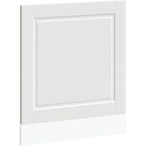 vidaXL Porto Dishwasher Panel - Engineered Wood - White - 60x1.5x67 cm vidaXL Porto Dishwasher Panel - Engineered Wood - White - 60x1.5x67 cm