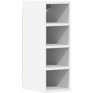 vidaXL White 20x29.5x60 cm Engineered Wood Hanging Cabinet vidaXL White 20x29.5x60 cm Engineered Wood Hanging Cabinet