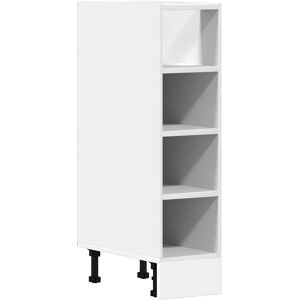 vidaXL Bottom Cabinet White 20x44.5x81.5 cm Engineered Wood - Bottom Cabinet vidaXL Bottom Cabinet White 20x44.5x81.5 cm Engineered Wood - Bottom Cabinet