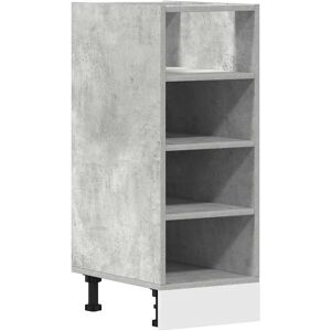vidaXL Bottom Cabinet Concrete Grey - 30x44.5x81.5 cm Storage Furniture vidaXL Bottom Cabinet Concrete Grey - 30x44.5x81.5 cm Storage Furniture