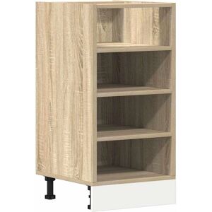 vidaXL Bottom Cabinet Sonoma Oak - Kitchen Storage Furniture vidaXL Bottom Cabinet Sonoma Oak - Kitchen Storage Furniture