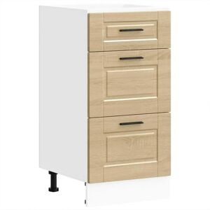 vidaXL Kitchen Base Cabinet Sonoma Oak - Space-saving, Durable, Adjustable Feet vidaXL Kitchen Base Cabinet Sonoma Oak - Space-saving, Durable, Adjustable Feet