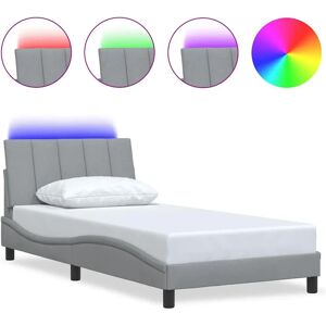 VidaXL Bettrahmen mit LED-Beleuchtung - Bettart VidaXL Bettrahmen mit LED-Beleuchtung - Bettart