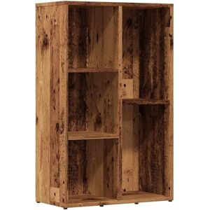 vidaXL Old Wood Book Cabinet - 45x25x80 cm - Book Cabinet vidaXL Old Wood Book Cabinet - 45x25x80 cm - Book Cabinet