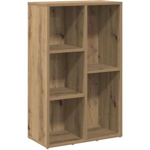 vidaXL Book Cabinet Artisan Oak 45x25x80 cm Engineered Wood - Book Cabinet vidaXL Book Cabinet Artisan Oak 45x25x80 cm Engineered Wood - Book Cabinet
