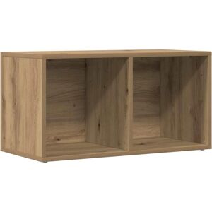 vidaXL Vinylopbevaringsboks Håndlavet Eg - Samlingsskab vidaXL Vinylopbevaringsboks Håndlavet Eg - Samlingsskab