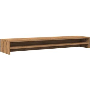 vidaXL Monitor Stand Artisan Oak 100x24x13 cm - Monitor Stand vidaXL Monitor Stand Artisan Oak 100x24x13 cm - Monitor Stand