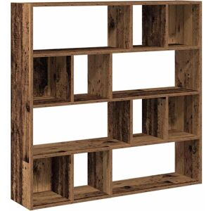 vidaXL Book Cabinet - Old Wood - 105x24x102 cm - Room Divider vidaXL Book Cabinet - Old Wood - 105x24x102 cm - Room Divider