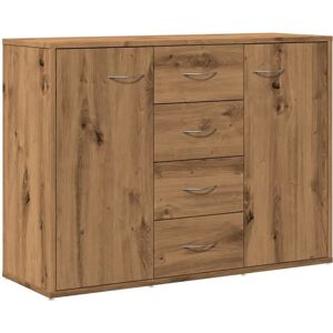 vidaXL Eichen Sideboard - Stauraumschrank - Wohnzimmermöbel vidaXL Eichen Sideboard - Stauraumschrank - Wohnzimmermöbel