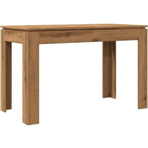 Table de salle à manger Chêne Artisan 120x60x76 cm - Table à manger - Publicité Table de salle à manger Chêne Artisan 120x60x76 cm - Table à manger - Publicité
