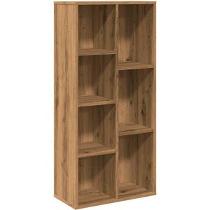 vidaXL Book Cabinet Artisan Oak 50x25x104 cm - Book Cabinet vidaXL Book Cabinet Artisan Oak 50x25x104 cm - Book Cabinet