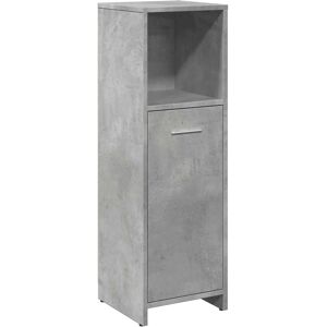 vidaXL Bathroom Cabinet Concrete Grey 30x30x95 cm Engineered Wood - Bathroom Cabinet vidaXL Bathroom Cabinet Concrete Grey 30x30x95 cm Engineered Wood - Bathroom Cabinet