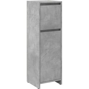 Armoire de bain gris béton 30x30x95 cm Bois technique - Meuble de salle de bain - Publicité Armoire de bain gris béton 30x30x95 cm Bois technique - Meuble de salle de bain - Publicité