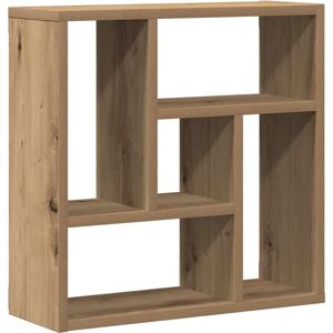 vidaXL Wall Shelf Artisan Oak 45x16x45 cm Engineered Wood - Wall Shelf vidaXL Wall Shelf Artisan Oak 45x16x45 cm Engineered Wood - Wall Shelf