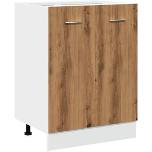 vidaXL Bottom Cabinet Artisan Oak - Storage - Kitchen Furniture vidaXL Bottom Cabinet Artisan Oak - Storage - Kitchen Furniture