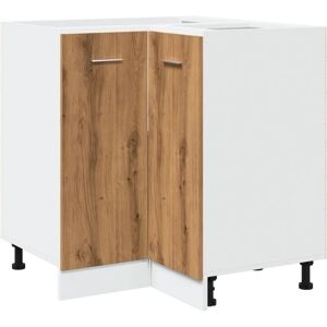 vidaXL Kitchen Cabinet Artisan Oak 75.5x75.5x81.5 cm Engineered Wood - Kitchen Cabinet vidaXL Kitchen Cabinet Artisan Oak 75.5x75.5x81.5 cm Engineered Wood - Kitchen Cabinet