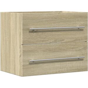 vidaXL Badezimmermöbel-Set - Sonoma Eiche Unterschrank - 856223 vidaXL Badezimmermöbel-Set - Sonoma Eiche Unterschrank - 856223