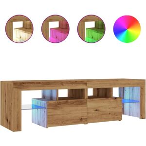 vidaXL 856304 TV-Schrank mit LED-Beleuchtung - Entertainment Center vidaXL 856304 TV-Schrank mit LED-Beleuchtung - Entertainment Center