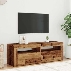 vidaXL 856319 TV cabinet - Old Wood - 120x35x40 cm - TV cabinet vidaXL 856319 TV cabinet - Old Wood - 120x35x40 cm - TV cabinet