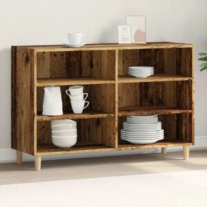vidaXL Eucalyptus Wood 103.5x35x70cm Sideboard - Sideboard vidaXL Eucalyptus Wood 103.5x35x70cm Sideboard - Sideboard