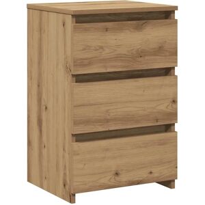 vidaXL Artisan Oak Bedside Cabinet - Bedside Cabinet, Nightstand, Storage, Engineered Wood vidaXL Artisan Oak Bedside Cabinet - Bedside Cabinet, Nightstand, Storage, Engineered Wood