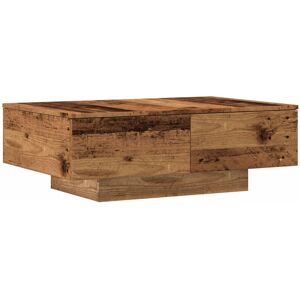 vidaXL Table basse en vieux bois 90x60x31 cm - Table de café - Publicité vidaXL Table basse en vieux bois 90x60x31 cm - Table de café - Publicité