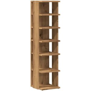 vidaXL Shoe Cabinet Artisan Oak 2 pcs 28x27x102 cm vidaXL Shoe Cabinet Artisan Oak 2 pcs 28x27x102 cm