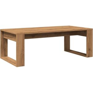 vidaXL Oak Coffee Table - 102x50x35 cm - Engineered Wood - Stylish vidaXL Oak Coffee Table - 102x50x35 cm - Engineered Wood - Stylish