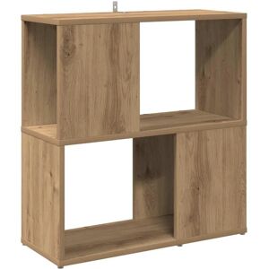 vidaXL Artisan Oak Book Cabinet - Bookcase, Shelf, Rack vidaXL Artisan Oak Book Cabinet - Bookcase, Shelf, Rack