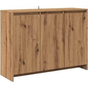 vidaXL Sideboard Artisan Oak - Large Storage - Stable & Durable vidaXL Sideboard Artisan Oak - Large Storage - Stable & Durable
