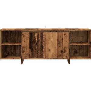 vidaXL 130x35x50 cm Old Wood TV Cabinet - TV Cabinet vidaXL 130x35x50 cm Old Wood TV Cabinet - TV Cabinet